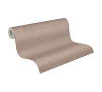 A.S. Création Papier Peint Uni Daniel Hechter 6 Papier peint intissé 10.05 m x 0.53 m Beige Fabriqué en Allemagne 379526 37952-6