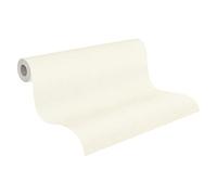 Papier Peint Uni Hygge Papier peint intissé - 10,05m x 0,53m - Crème Fabriqué en Allemagne par Livingwalls 363782 36378-2