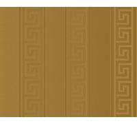 A.S. Création Papier peint Versace Papier Peint À Rayures Greek Papier peint intissé 10.05 m x 0.70 m Or Made in Germany 935242 93524-2