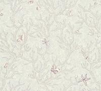 A.S. Création Papier peint Versace Papier Peint Design Les Etoiles de la Mer Papier peint intissé 10.05 m x 0.70 m Violet Bronze Gris Made in Germany 344964 34496-4