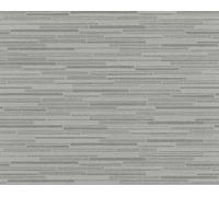 A.S. Création papier peint Wood`n Stone, papier peint à motifs imitation pierre, gris, noir, 10,05 m x 0,53 m, 709714, 7097-14