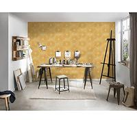 A.S. Création Papier Peints À Pois Attractive intissé 10.05 m x 0.53 m Jaune Fabriqué en Allemagne 378324 37832-4