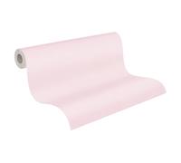 A.S. Création Papier Peints Uni Attractive intissé 10.05 m x 0.53 m Rosé Fabriqué en Allemagne 303219 3032-19