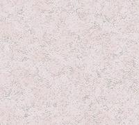 A.S. Création Papier Peints Uni Attractive intissé 10.05 m x 0.53 m Rosé Gris Fabriqué en Allemagne 377739 3777-39