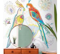 Livingwalls House of Turnowsky 389111 Papier peint floral non tissé Blanc 2,8 m x 1,59 m Fabriqué en Allemagne