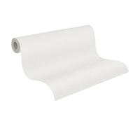 A.S. Création Pure Elegance papier peint intissé avec structure mousse 0,53 x 10,05 m - crème - Made in Germany - papier peint crème uni pour différentes pièces - 397805