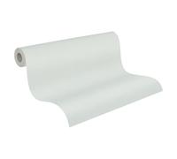 A.S. Création Pure Elegance papier peint intissé avec structure mousse 0,53 x 10,05 m - vert, vert clair - Made in Germany - papier peint vert uni pour différentes pièces - 397720