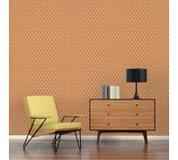 A.S. Création Retro Chic 395384 Papier peint intissé Motif années 70 Marron/jaune/orange 8,50 x 0,53 m Fabriqué en Allemagne