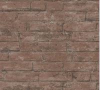 A.S. Création Steintapete Elements papier peint aspect brique papier peint intissé marron rouge anthracite blanc 10,05 m x 0,53 m