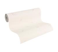 A.S. Création stuktu rpro fil peint Simply White Papier peint 10,05 x 0,53 m métallique Blanc fabriqué en Allemagne 334718 3347 Beurrier - 18