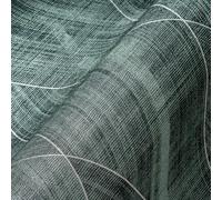 A.S. Création THE BOS 388242 Papier peint intissé Motif géométrique Vert Noir 10,05 m x 0,53 m Fabriqué en Allemagne