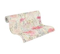 A.S. Création The BOS 388263 Papier peint non tissé métallisé Rose doré 10,05 m x 0,53 m Fabriqué en Allemagne