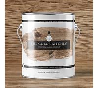 A.S. Création THE COLOR KITCHEN Lasure pour bois de qualité supérieure, résistante aux intempéries, pour l'intérieur et l'extérieur, couleur chêne, satinée pour une protection optimale du bois, 2,5 l