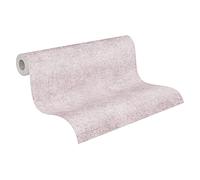 A.S. Création Trendwall 2 380894 38089-4 Papier peint intissé uni Rose brillant Fabriqué en Allemagne 10,05 m x 0,53 m