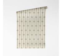 A.S. Création VERSACE VI I Love Baroque 791735 Papier peint intissé Motif baroque ornemental avec vrilles florales Finition brillante en vinyle Blanc/noir 10,05 x 0,70 m