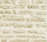 A.S. Création Vliestapete Best of Wood`n Stone 2nd Edition Tapete beige creme 10,05 m x 0,53 m 355802 35580-2