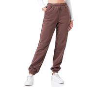 A/S Jxabbie RLX Hw Every Pants SWT Noos Pantalons, Seal Brown/Print:Morel Jjxx Logo, XS Femme