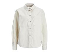 A/S Jxgelly New RLX Cord Overshirt Sn Veste, Bone White, XS Femme