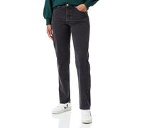 A/S Jxseoul Jean Droit MW R3049 DNM Pantalon, Black Denim, 32W x 30L Femme