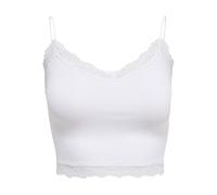 a/s Onlvicky Haut Cropped Noos sans Coutures pour Femme - Blanc - Medium-Large