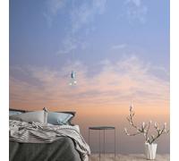 A.S.Papier peint photo 392291 1 motif par rouleau Aspect naturel Bleu