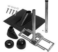 A.S. SAT 59130 dachsparren-Kit de Montage pour antennes (100 cm) Noir