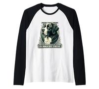 À Saint Bernard, nous faisons confiance à un chien de Saint-Bernard vintage drôle Manche Raglan
