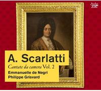 Philippe Grisvard – A. Scarlatti: Cantate Da Camera, Vol. 2 – CD – Audax