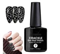 À Séchage Rapide, Huile À Ongles À La Mode, Polie À Effet De Crépitement, Formule Durable, Temps De Séchage Rapide 3,25x7,2 Cm / 1,28x2,83 Pouces Pour Les Instants À Sec Et Étonnant Design