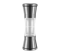 À Sel Et À Poivre - Moulins Grossiers Réglables 2 En 1, Shakers Hauts, Combo Rechargeable En Acier Inoxydable, Ensemble De Moulins À Épices De Cuisine | Conception Durable Avec Scénario De Cuis