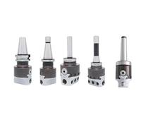 A Set MT2 MT3 MT4 C20 C25 BT30 BT40 NT30 NT40 R8 M10 M12 M16 + F1 2 Inch 50 Boring Head 12mm Boring Bar For Milling Machine Tool(No Boring Rod,BT40-F1-12)