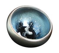 A Set of 12 Silver-Inlaid Tea Cups Tea Bowls Chinese Zodiac Cups Stargazing Kilns Single-Cup Master Cups Kung Fu Tea Set Gift Sets