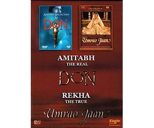 A Set of 2 Classic Films: Don with Amitabh Bachchan and , Umrao Jaan with Rekha
