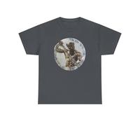 A Shirt Shop V0009 Honor - T-shirt unisexe en coton épais avec motif guerrier mythique | Tenue décontractée, art unique, tweed, XXL