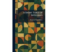 A Short Table of Integrals