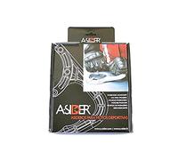 A-Sider Poignée de réservoir 5 vis argent Kawasaki Ninja ZX250R/300