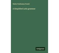 A Simplified Latin grammar
