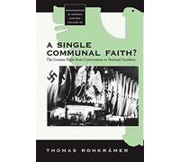 A Single Communal Faith?