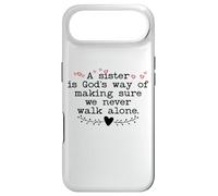 A Sister is God's Way of Making Sure We Never All Alone Coque pour iPhone Air