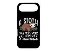 A Sloth Does More Work Than My Pancréas Diabetes Awareness Coque pour iPhone Air