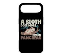 A Sloth Does More Work Than My Pancréas Diabetes Awareness Coque pour iPhone Air
