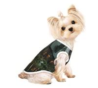 A small house by the lake Chemise pour chien de petite taille, T-shirt pour animaux de compagnie, vêtements doux et respirants pour chats et chiens, convient pour les petits animaux de compagnie