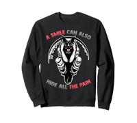 A Smile Can Also Hide All The Pain - Manga Anime Loup-Garou Sweatshirt