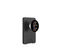 A Smile is The Prettiest Thing You Can Wear Quotes Graphic PopSockets PopWallet pour MagSafe