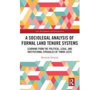 A Sociolegal Analysis Of Formal Land Tenure Systems