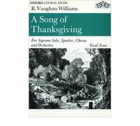 [(A Song of Thanksgiving: Vocal Score)] [Author: Ralph Vaughan Williams] published on (November, 2007)