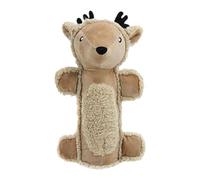 À Sonnette Pour Chien Jouet En Peluche Qui Couine Pour Chien Animal | Doudou Cerf Et Ours En Peluche Avec Couineur, Jouet A Mâcher Pour Chien Petit Moyen Et Grand
