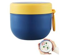 à soupe pour - Tasse à soupe isolée en acier inoxydable de 600 ml, double paroi pour une excellente rétention de la chaleur et du froid | Conteneur alimentaire anti-fuite, pot de