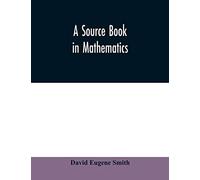 A Source Book In Mathematics