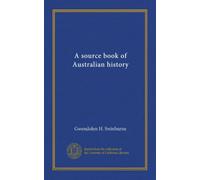 A source book of Australian history
